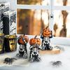 Хэллоуин Украшение Скелет Форма Тыквы Статуи Смола Готический Декор Дом Вечеринка Фестиваль Фигурка Черепа