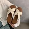 Fashion Women's Slippers and Ladies Sandals Soft Shoes Thick Slides Sabot Korea Style Top Designs New Chic Elegant Non Slip Small Size