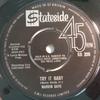 7-дюймовая пластинка MARVIN GAYE Try It Baby If My Heart Could Sin SS326 Stateside 1964 UK SoulFunk Б/у