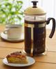 Yoshikawa Coffee Press/Tea Server, 750ml French Press, 5-Cup Capacity, Graduated, Made In Japan, Mocha Brown, SJ3306