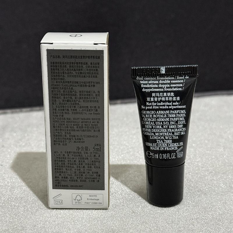 Armani Черный Ключ Эссенция Жидкая Тональная Основа Макияж Пробник Натуральный Светлый #1 Натуральная Светлость 5 мл