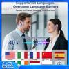 UYUXIO TWS Ear Buds AI Language Translating Earbuds Real Time Translator Earphone with 144 Languages Headphone for Business