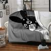 Elegant Bunny Mask Fashion Blanket Soft Throw Blanket For Home Bedroom Bed Sofa Travel Office Solid Christmas Blanket