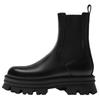 Универсальные модные ботинки челси до середины икры Мужские ботинки Черные 12017420800