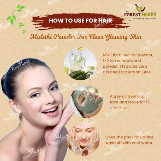 Лесные травы Натуральный уход от природы Порошок солодки для лица, волос (200 грамм) Кожа и тело | Съедобный | Порошок солодки для ухода за кожей