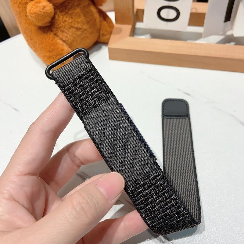 Сменный нейлоновый ремешок для часов Amazfit Helio, полноразмерный браслет, застежка-липучка, регулируемый, мягкий, дышащий