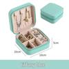 2025 Portable Leather Jewelry Storage Box for Earrings, Studs, Bracelets, Necklaces, and Rings