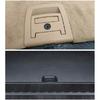 ABS Car Rear Trunk Mat Floor Carpet Handle Trim For BMW X5 E70 08-13 Black Beige