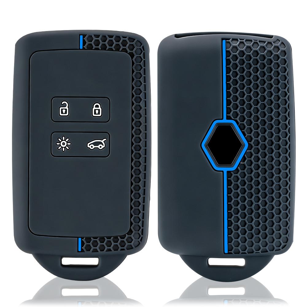 Силиконовый чехол для ключа для Renault Austral Kadjar Clio Megane Captur Arkana Koleos Zoe Scenic Dacia Sandero Duster Logan Jogger