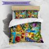 3pcs Happy Tree Friends5 pattern bedding set duvet cover set includes duvet cover &pillowcases, perfect all season bedroom decoration & gift