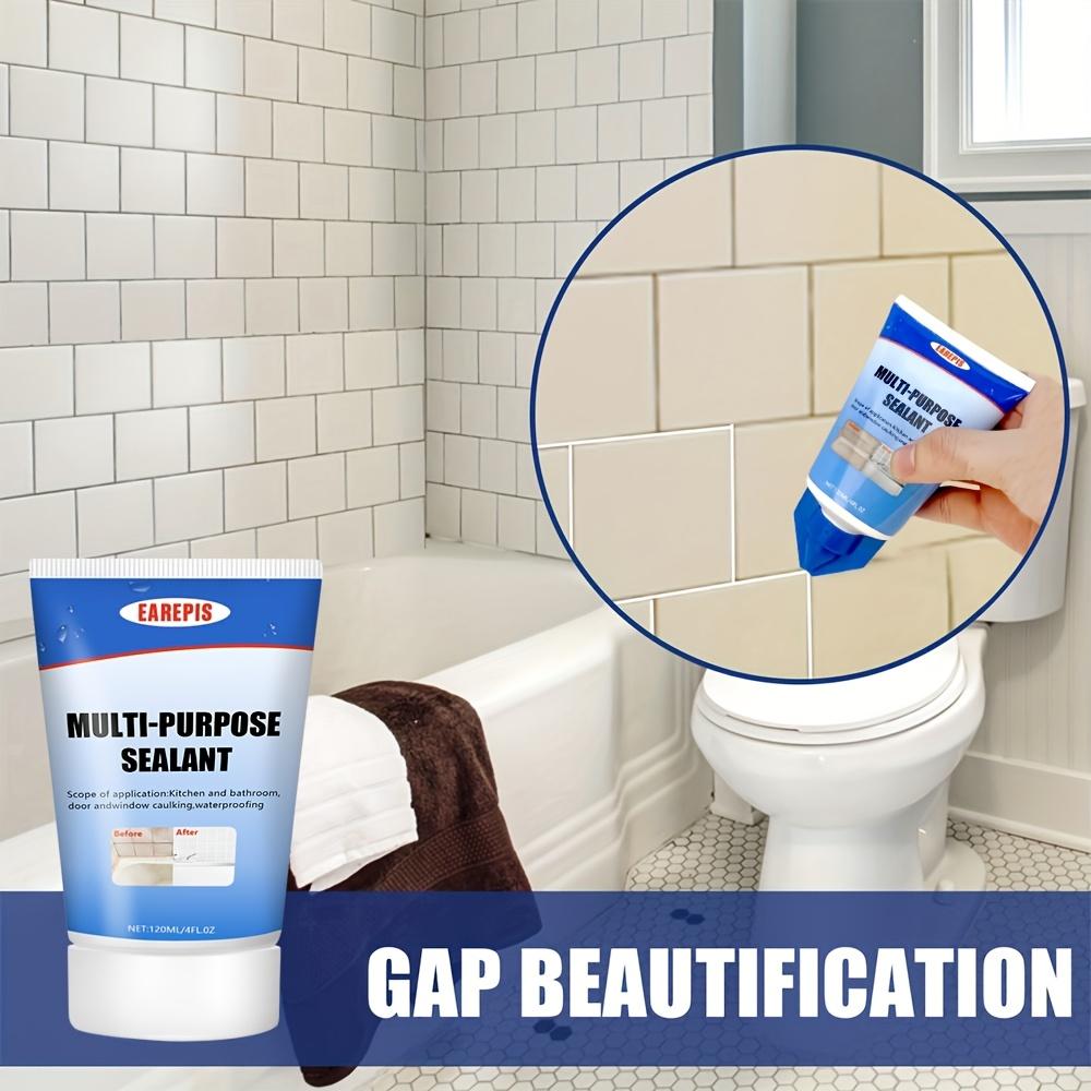 Прочный затирочный состав для бесшовной отделки, с заостренным носиком для легкого нанесения. Подходит для затирки плитки в душевых, вокруг ванн