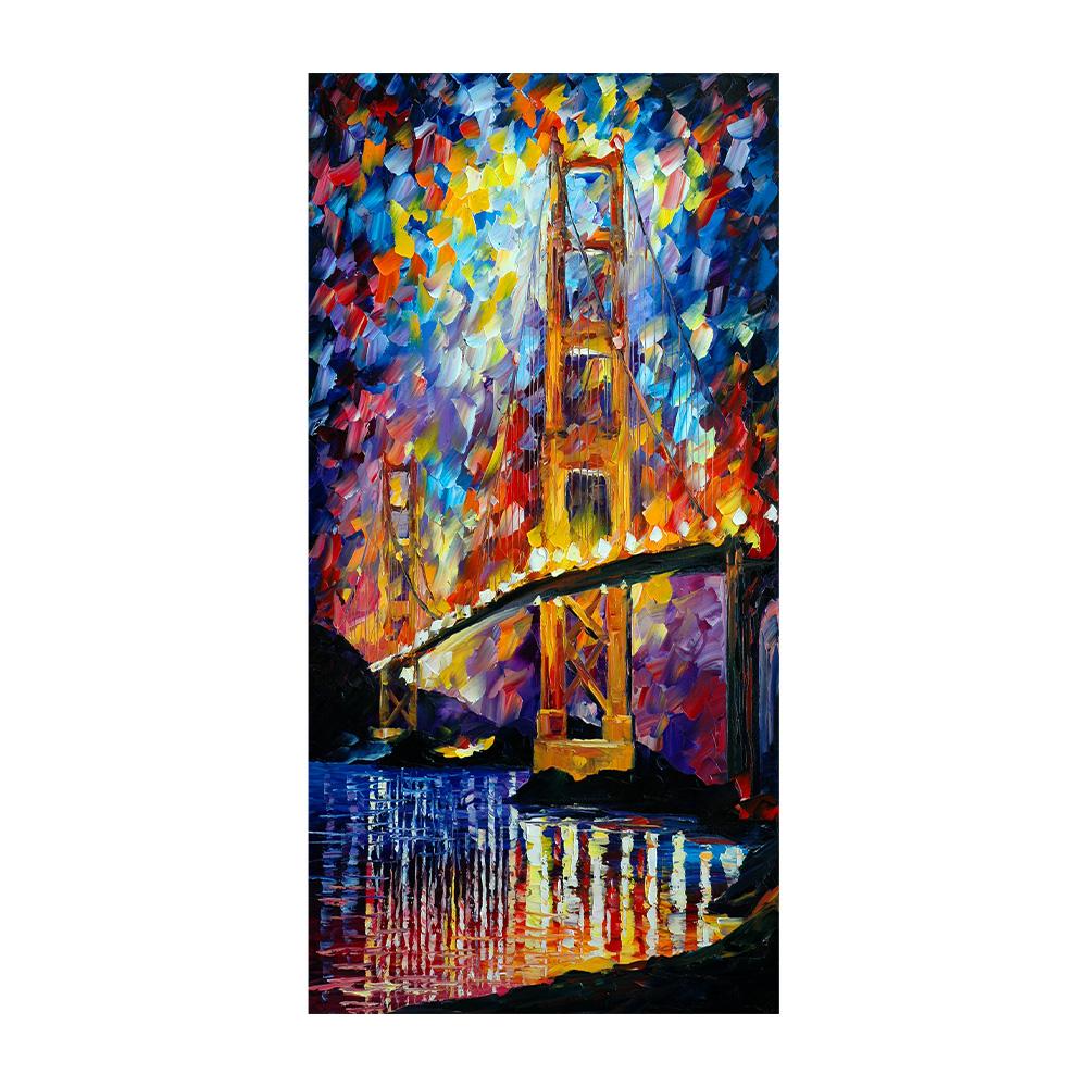 Современная абстрактная эстетика Настенное искусство Цветной лист Дерево HD Масло на холсте Постеры и принты Украшение для дома Спальни Гостиной Подарок