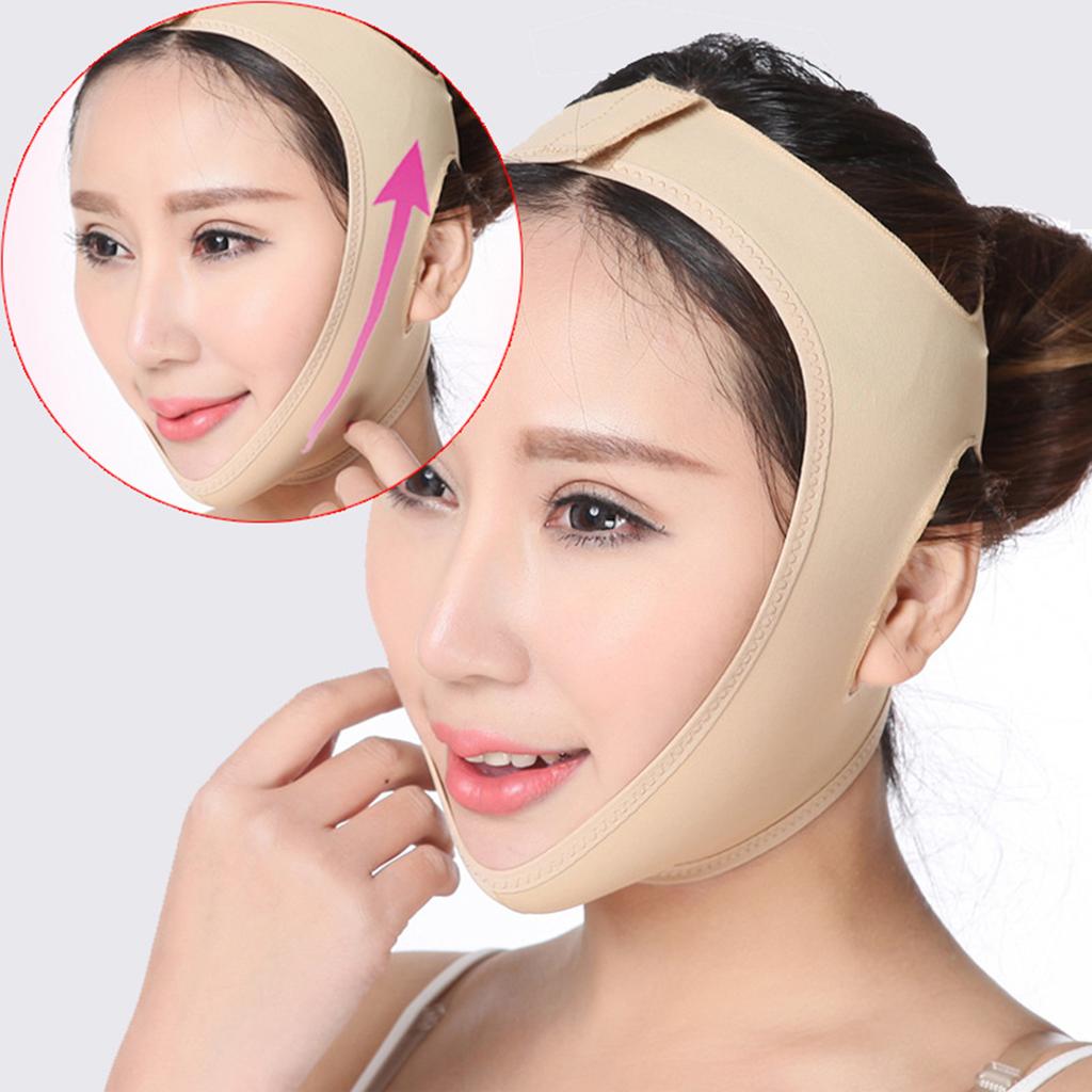 Elastic Face Slimming Bandage Heavy Duty Face Slimming Tool Say Goodbye to Double Chin