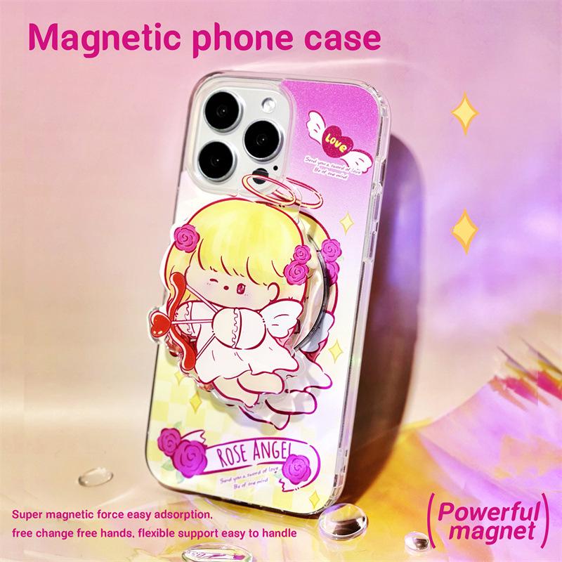 Zhitai Magnetic Case for Apple iPhone 12/13/14/15/16 Pro Max with Stand, for XS