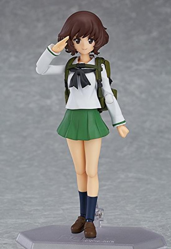Figma Девушки и Панцер Фильм: Юкари Акияма Версия в униформе. Немасштабная раскрашенная подвижная фигурка из АБС-пластика и ПВХ