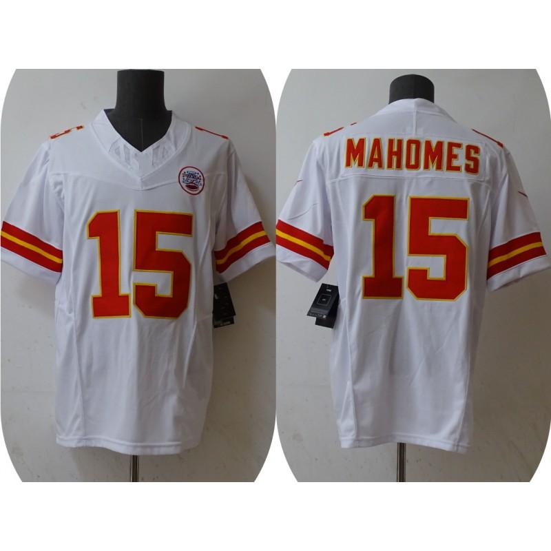 Vintage 3rd Gen Chiefs Football Jersey 15 Mahomes 87 Kelce 10 Men