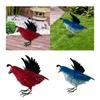 Simulation Robin Statue Realistic Cute Multipurpose Crafts Decorative Iron