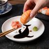 Round Oil and Vinegar Dipping Bowl Plastic Kitchen Condiment Plate  BBQ Party