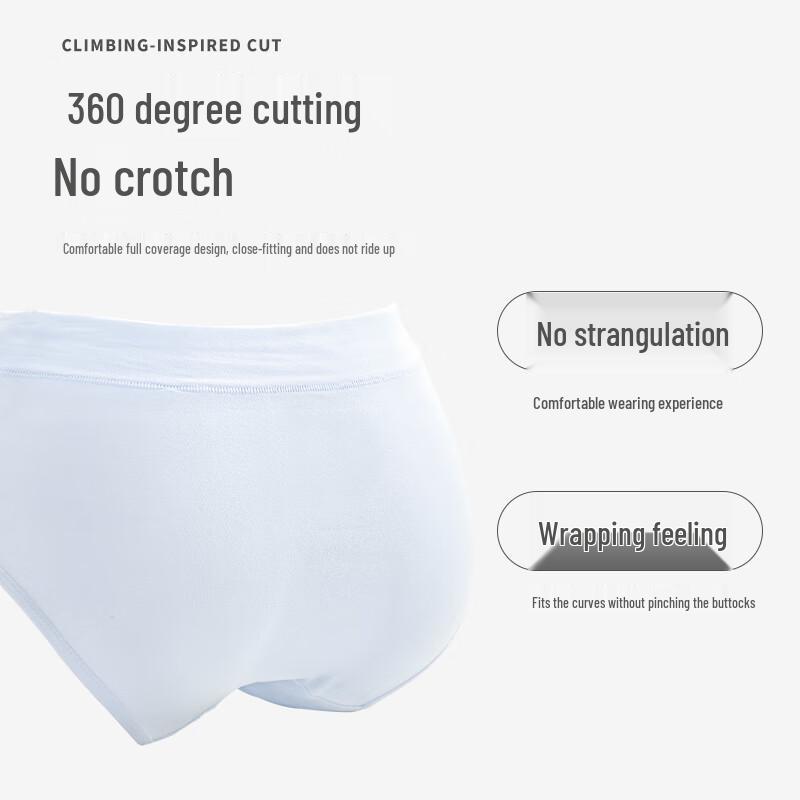 Ailier & Aurora Girls' 50-Count Cotton Antibacterial Triangle Briefs