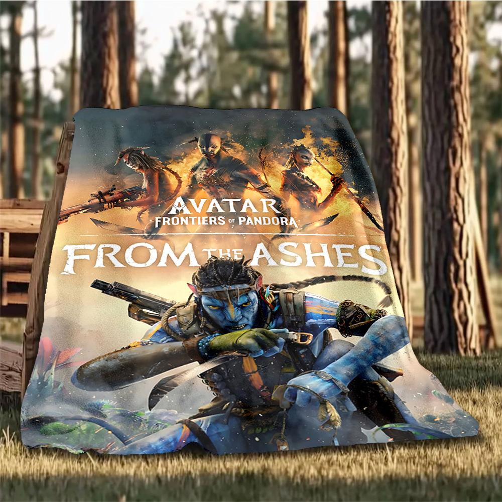 1 шт. Аватар, Пандора, Уличный персонализированный фланелевый плед, Мягкий, Легкий, Персонализированный фланелевый плед, Цифровая печать,