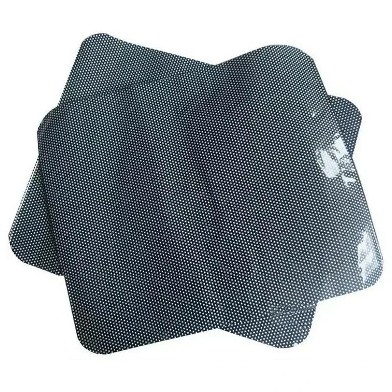 Защита от солнца для автомобильных окон Электростатические наклейки Защита от УФ-лучей Конфиденциальность Черные Белые Точечные Солнцезащитные шторки Наклейки на окна для Авто Боковые Блоки Чехлы