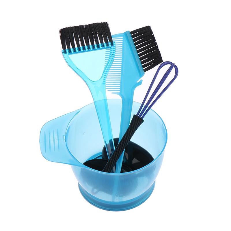 Набор кистей для краски для волос с ушными колпачками, смеситель для красок, аксессуары для прически