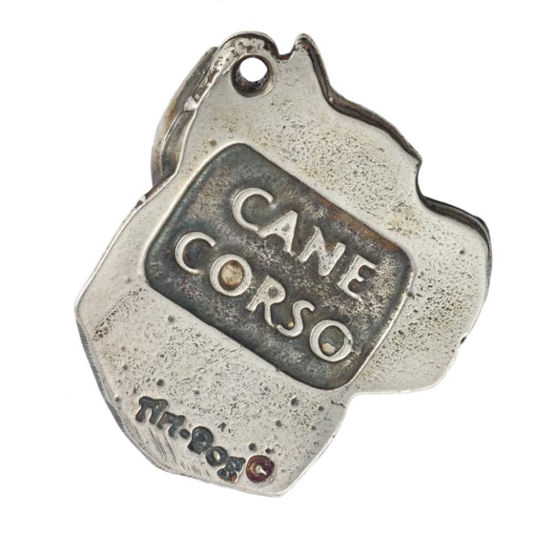 Cane Corso, Italian Cane Corso - Dog necklace in gift box, silver-plated locket for dog fan, striking pendant by Art-Dog brand
