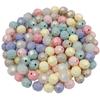 8 мм 40 шт./пакет Новые разноцветные многогранные бусины конфетного цвета Акриловые материалы для бисероплетения Бусины россыпью с отверстием Ювелирные изделия Аксессуары Ремесла
