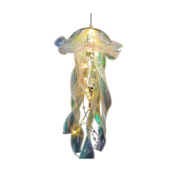 Ночник-медуза Yousheng, меняющий цвет, светодиодная лампа-медуза, портативный ручной фонарь, лампа для вечеринок и фестивалей, безопасное ночное украшение для дома и улицы