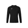 Футболка мужская спортивная с круглым вырезом и длинным рукавом с логотипом, черная 22600307-001