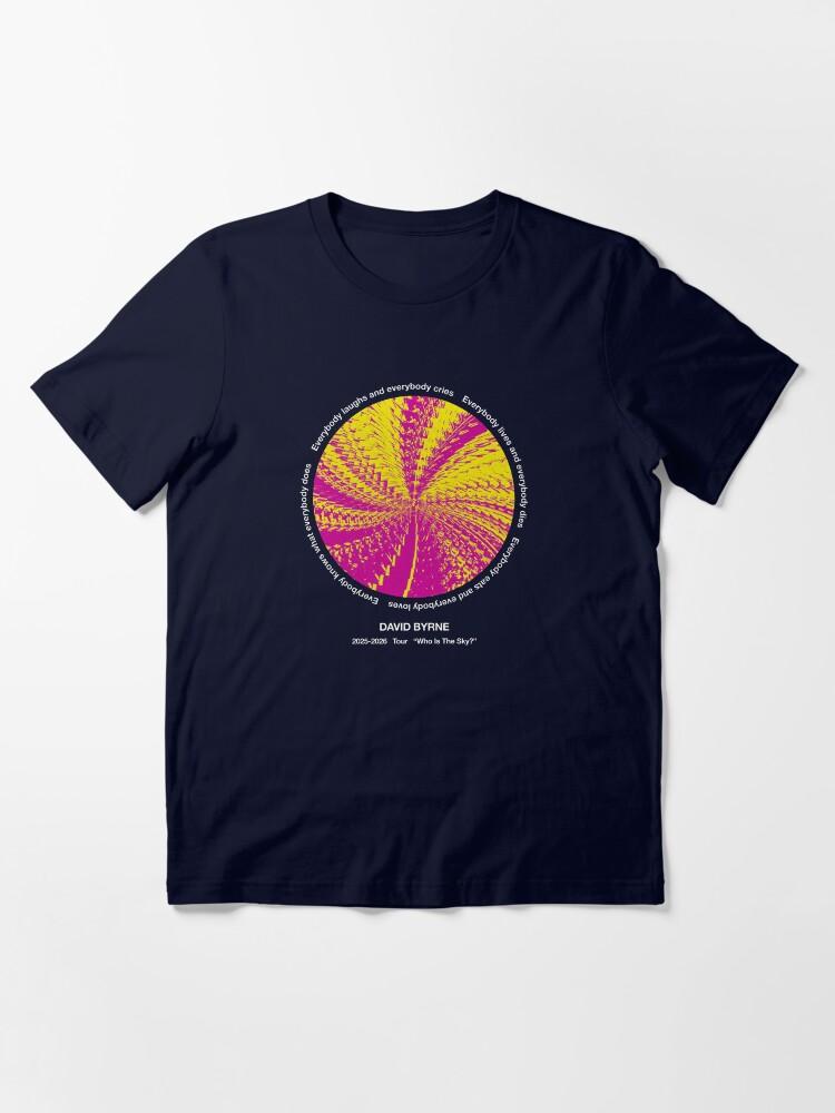 The Bourne Identity David Byerne Tour Circle Essential T-Shirt