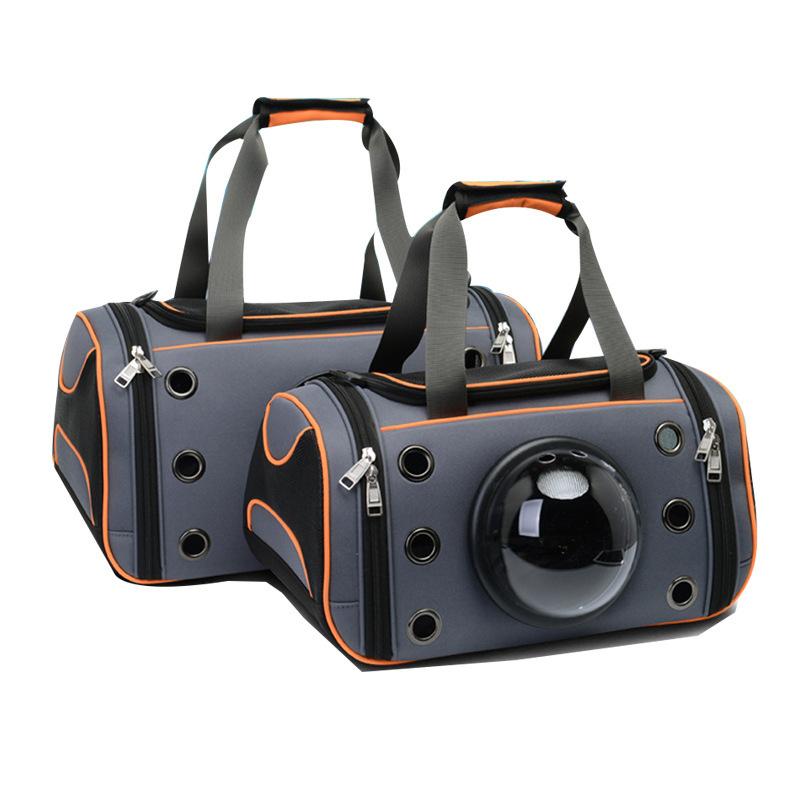 Домашние животные Кошачья сумка-переноска Портативная сумка через плечо Дышащая Большая вместимость Кошки Маленькие собаки Слинги Рюкзак Товары для животных