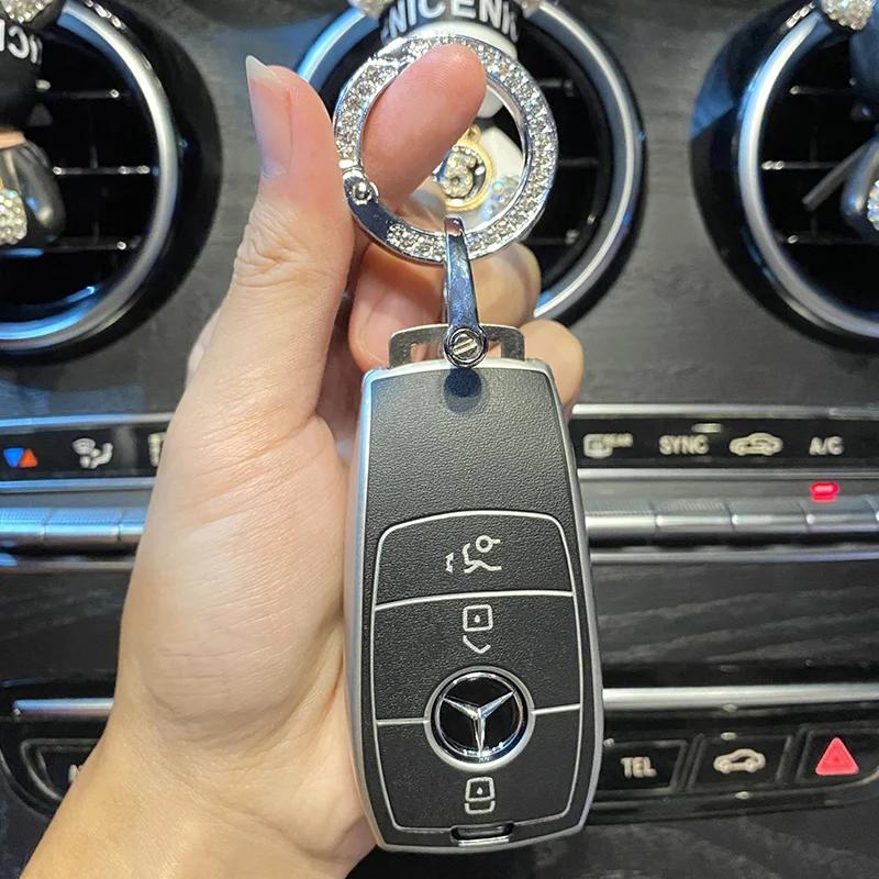 Чехол-оболочка для брелока автомобиля Для Mercedes Benz A C E S G Класса W177 W205 W213 X167 W222 CLA GLE GLB GLS AMG Maybach bfu1