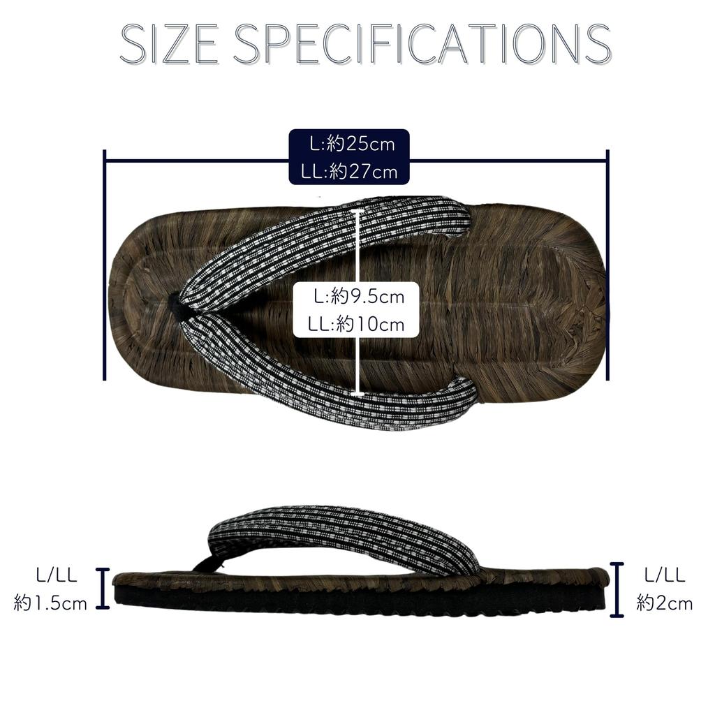 Сандалии Setta с радиальной подошвой Crow Bamboo Cushion Thong Сделано в Японии Сашико плетение темно-синий LL [Edo Ten]