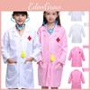Coat Fancy Doctor Dress Up Costume Kids Boys Girls Nurse Paramedic Uniform Scrub