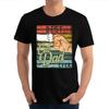 Tshirt Men Harajuku Graphic T Shirts Best Cat Dad Ever Daddy RetroT Lover Father Camisa Funny Birthday
