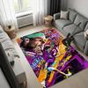 Rafael Nadal Area Rug, Tennis Player Portrait Arc de Triomphe Print Non Slip Floor Carpet for Living Room Bedroom Sports Fan Decor