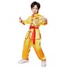 with Belt Kungfu Uniform Long Sleeves Tai Chi Uniform Fashion Wushu Costume  Kids Boys Girls