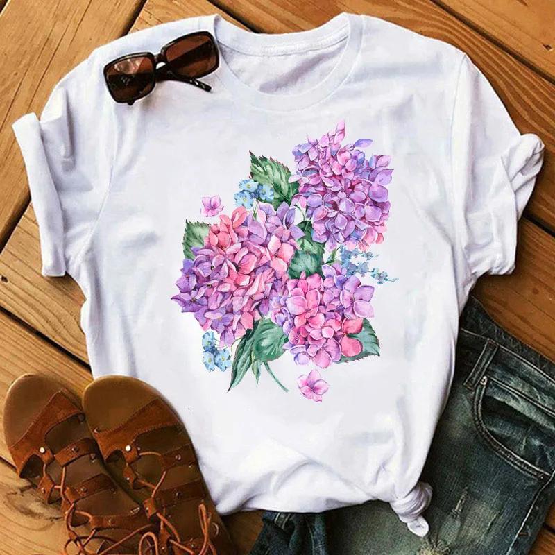 Футболка Lovely heart Bicycle Black T Shirt Girl Harajuku Korean Style tee Tops Kawaii Female T-shirt love Women TShirts