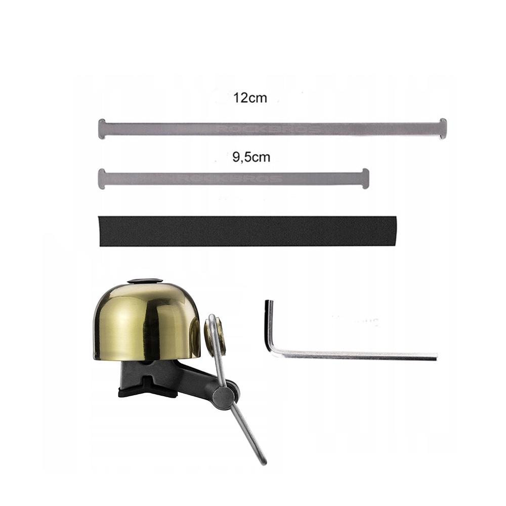 Retro bicycle bell - gold
