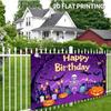 1 piece, suitable for home decoration and studio photography backgrounds - spooky retro Halloween banner