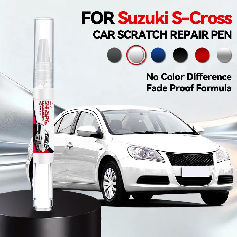 For Suzuki S-Cross 2006-2025 GY AK AA Paint Repair Pen Touch Up Scratch Remover DIY Auto Accessories Black White Grey