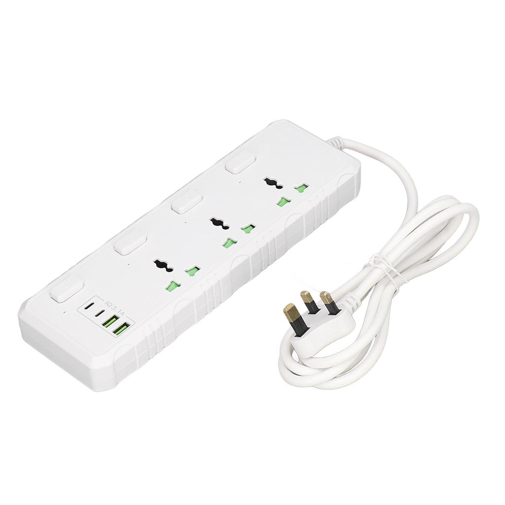 Многофункциональный удлинитель с розетками и интерфейсами USB PD