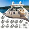 Abrasion Resistant Stainless Steel Hooks Tarpaulin Hooks