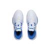Li Ning Air Strike Shock Absorption Wear Resistant Non Slip Mid Top Basketball Shoes Men Sneaker White Blue ABPS073-2
