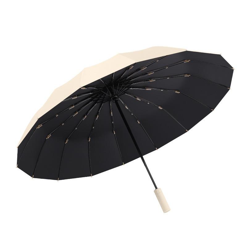 Automatic Umbrella Folding Umbrella Double Umbrella Oversized Parasol Anti-ultraviolet Sun Umbrella a Lot