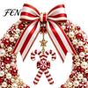 Holiday Activity for Adults DIY Christmas Pearl Wreath Kit, Handmade Beaded Door Decor, Craft Kits Wall Hanging Elegant Project Home Stress