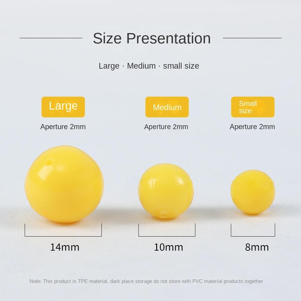 Рыболовные снасти с коробкой, желейная наживка, искусственные карповые бобы, бойлы, 2024, ароматные бусины