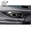 For Trumpchi GAC Empow New DODGE Attitude GT Gear Shift Panel Trim Glass Lift Button Switch Panel Carbon fiber Protection Cover