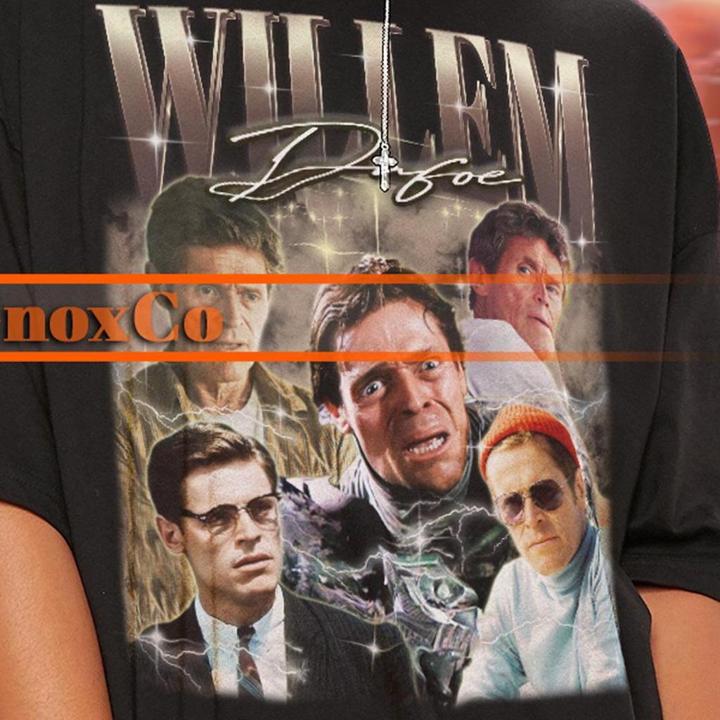 WILLEM DAFOE Vintage Shirt, Willem Dafoe Homage Tshirt, Willem Dafoe Fan Tees, Willem Dafoe Retro 90s Sweater, Willem Dafoe Merch Gift #saf